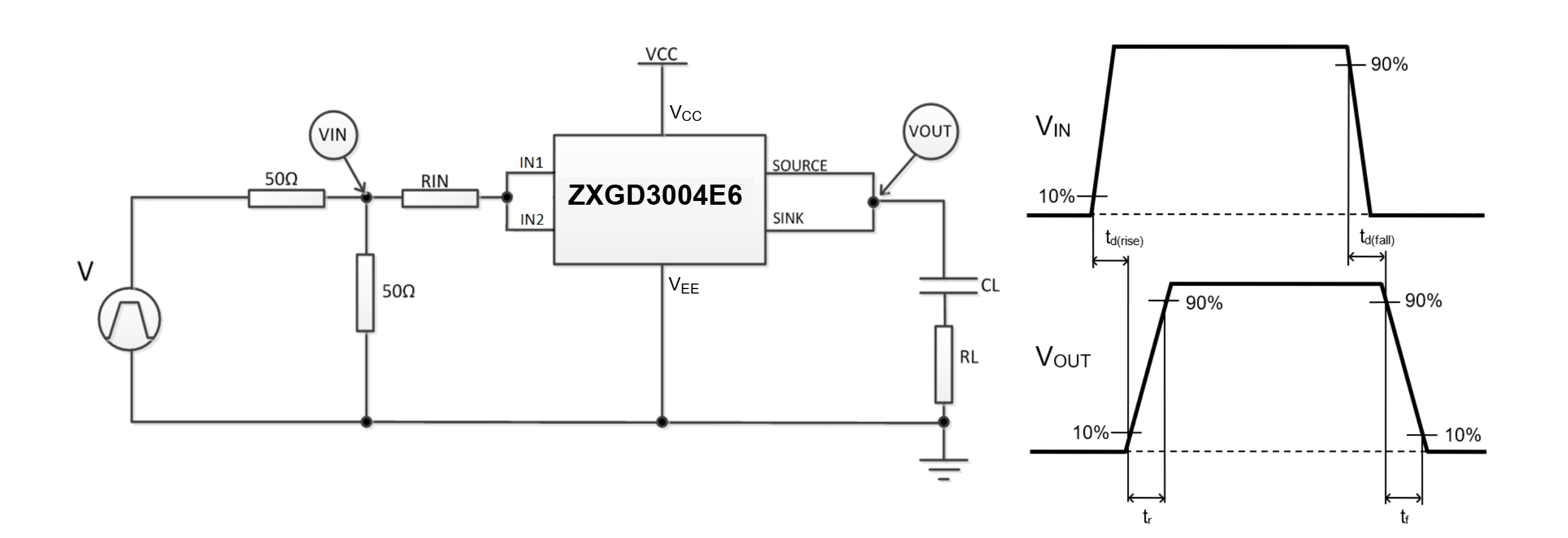 مدار راه انداز ساده ZXGD3004E6