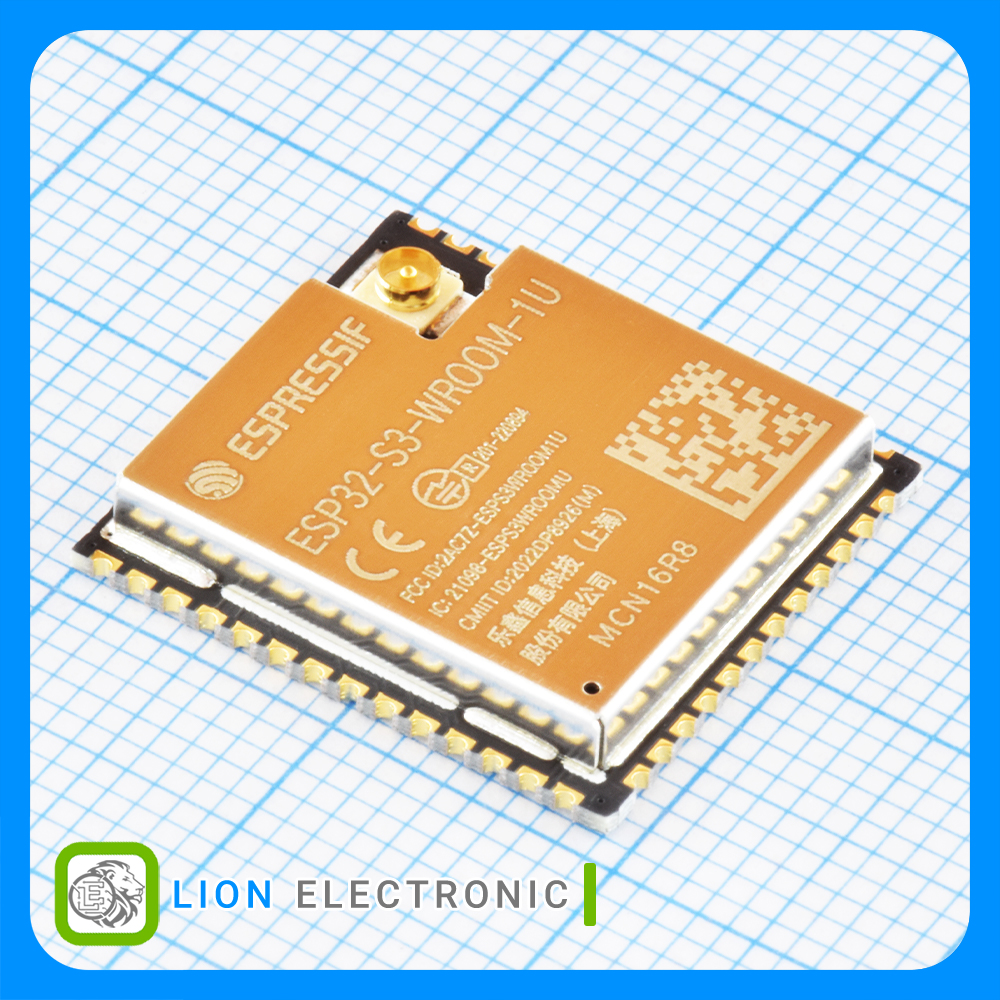 ماژول وای فای و بلوتوث ESP32-S3-WROOM-1U-N16R8