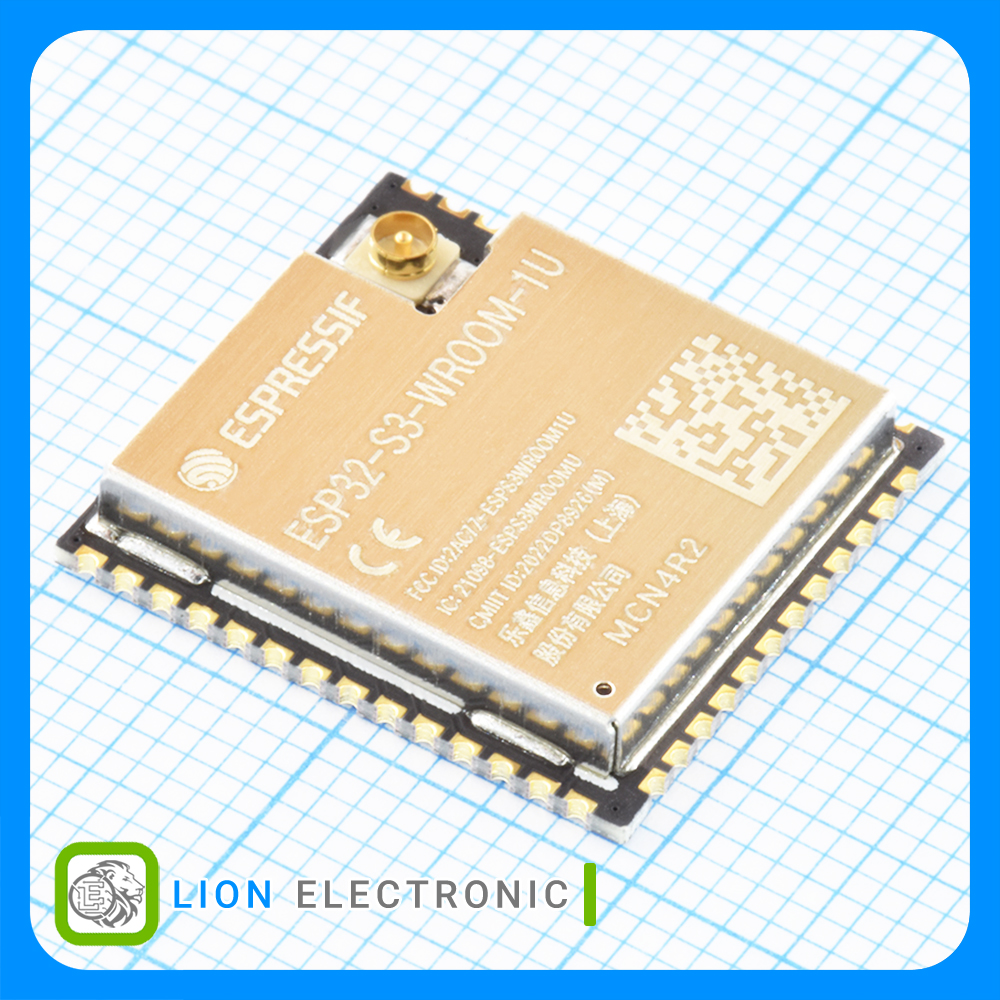 ماژول وای فای و بلوتوث ESP32-S3-WROOM-1U-N4R2