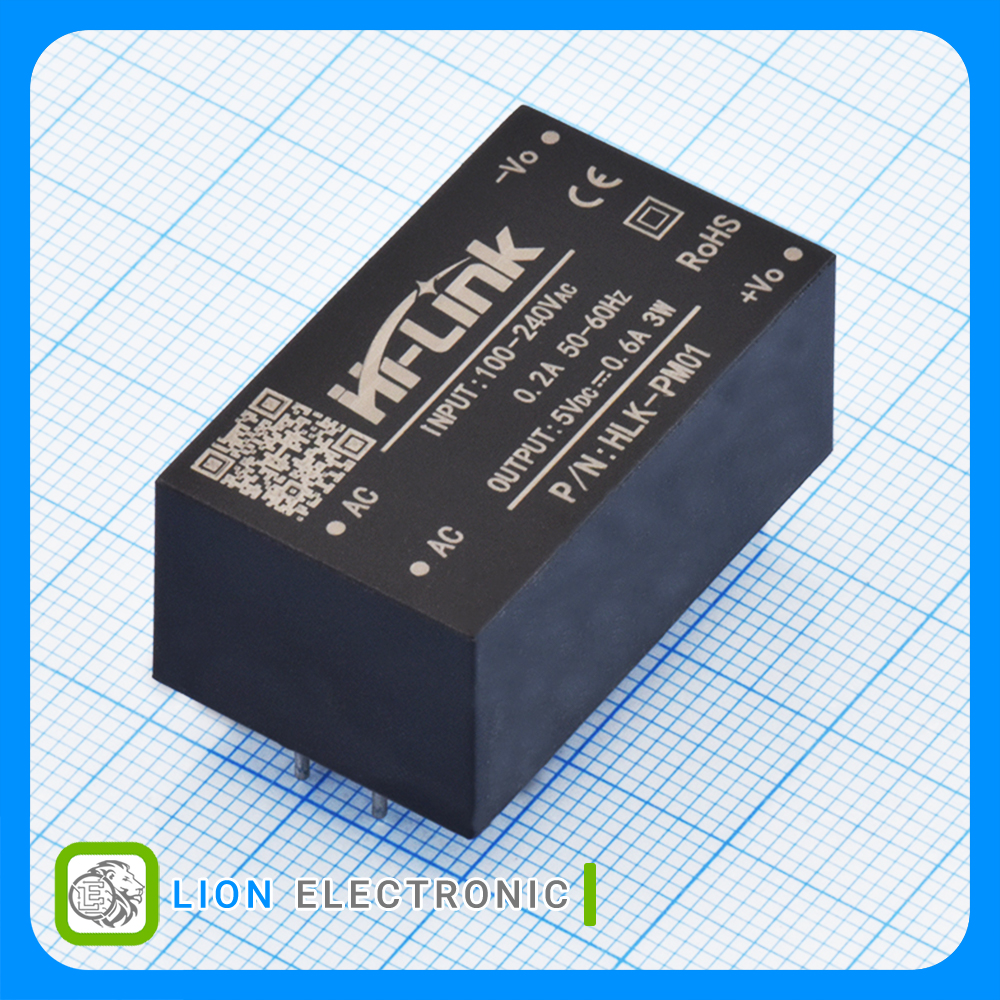 مبدل AC/DC ایزوله HLK-PM01