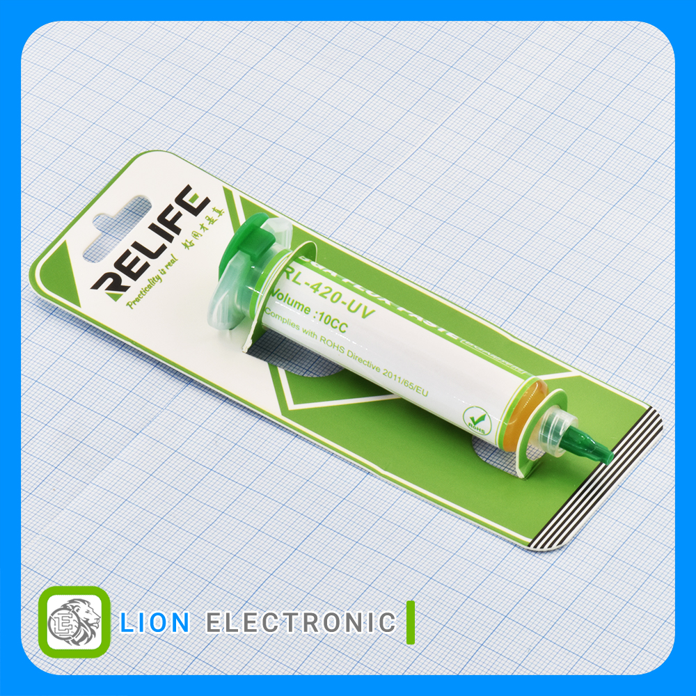 خمیر فلکس سرنگی RELIFE RL-420-UV