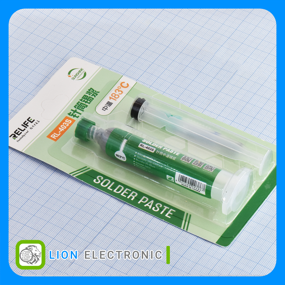 خمیر قلع سرنگی RELIFE Solder Paste RL-403S