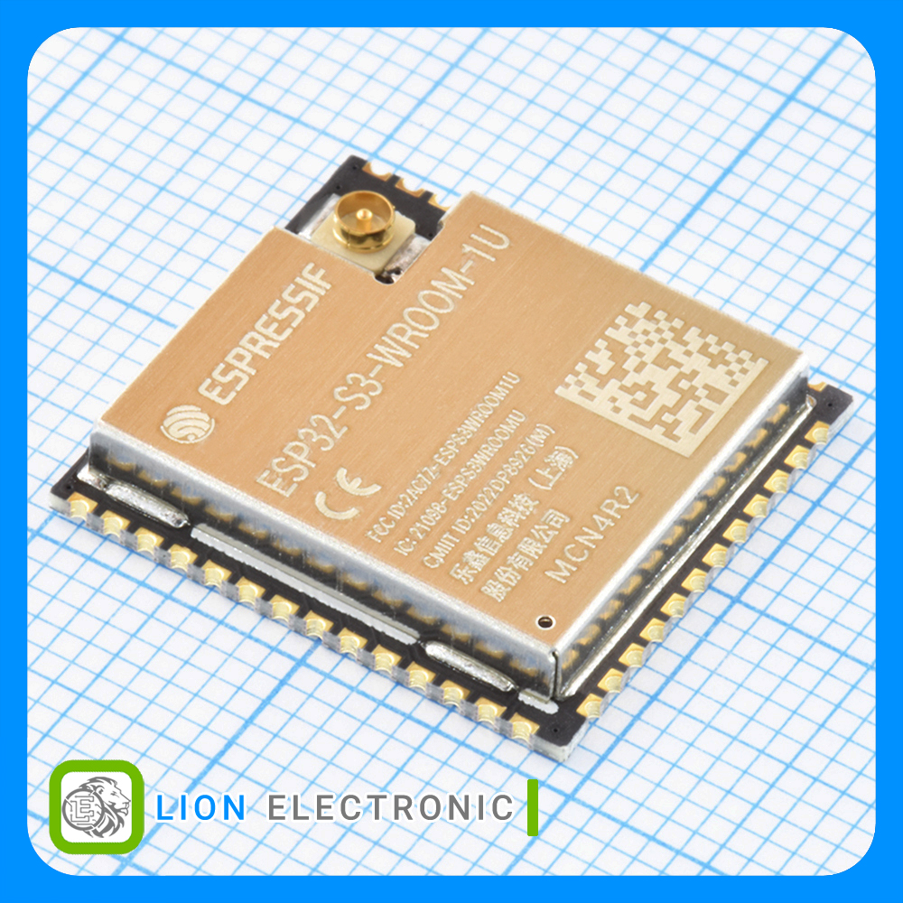 ماژول وای فای و بلوتوث ESP32-S3-WROOM-1U-N4R2
