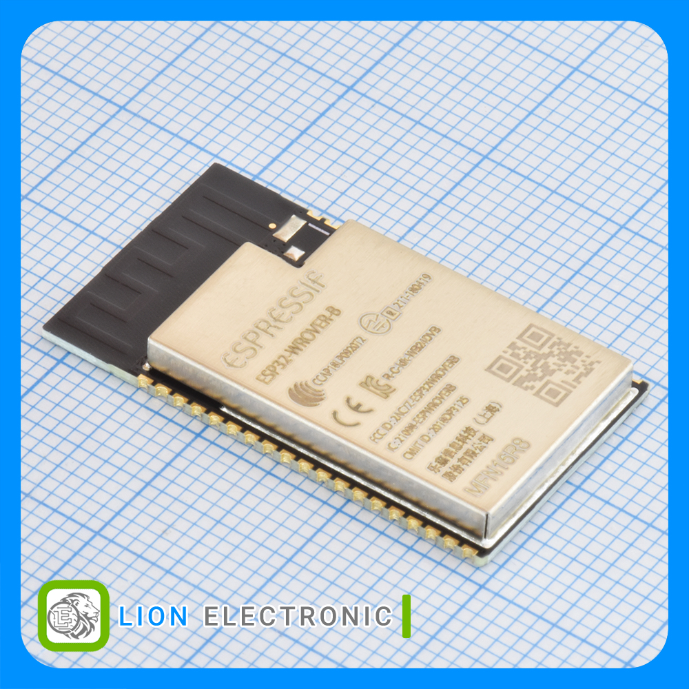 ماژول وای فای و بلوتوث ESP32-WROVER-B-N16R8