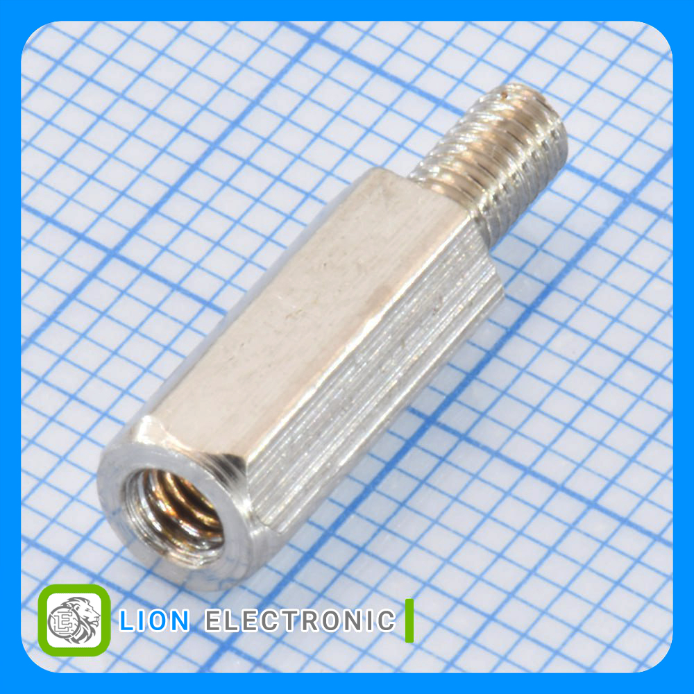 اسپیسر M-F M3 HEX 3X12+6mm