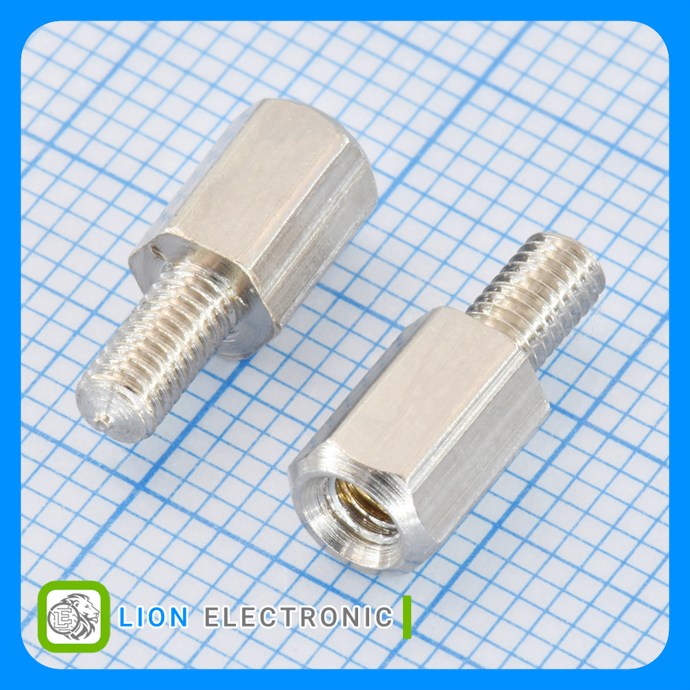 اسپیسر M-F M3 HEX 3X7+6mm