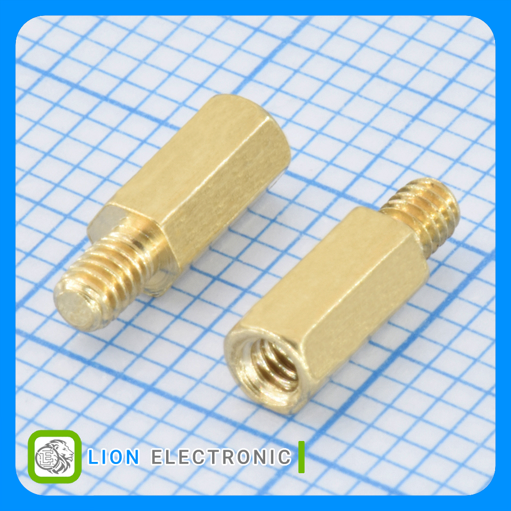 اسپیسر M-F M2 HEX 2X6+3mm