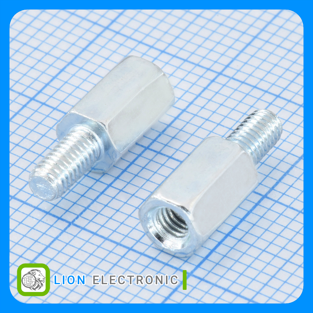 اسپیسر M-F M3 HEX 3X8+6mm