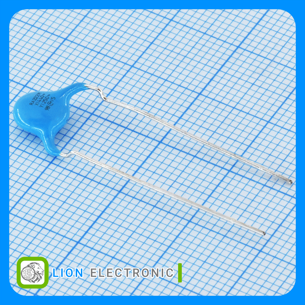 خازن عدسیDE1E3RA222MN4AN01F