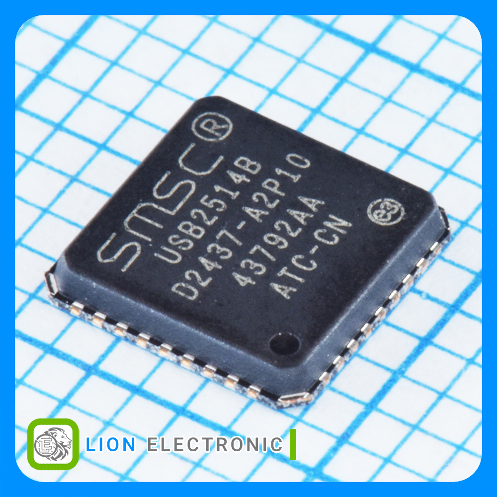 آیسی هاب کنترلر(USB 2.0) USB2514B-AEZC-TR