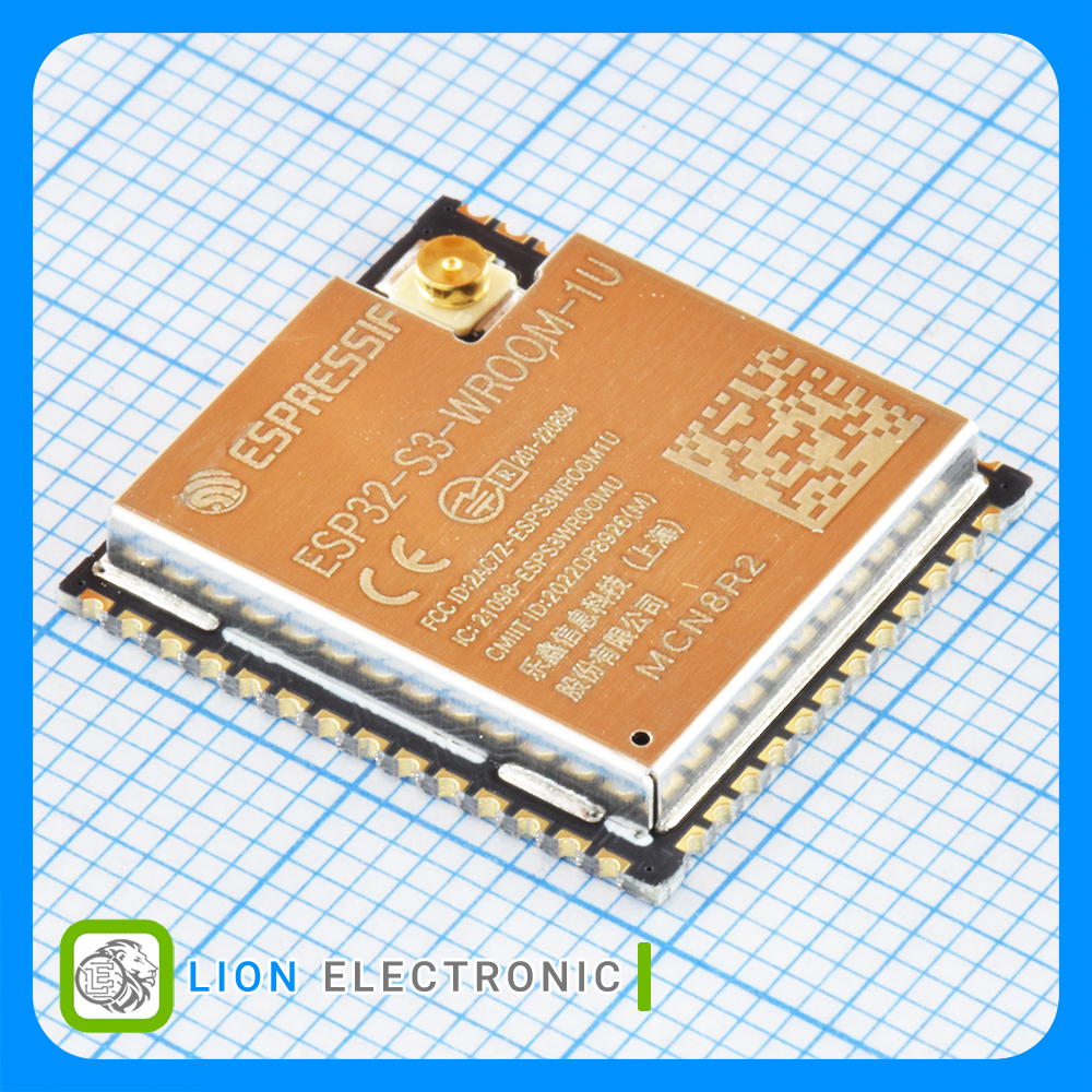 ماژول وای فای و بلوتوث ESP32-S3-WROOM-1U-N8R2