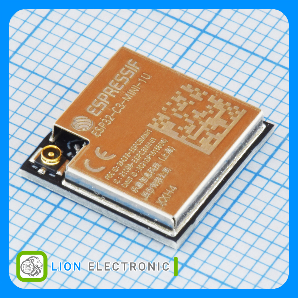 ماژول وای فای و بلوتوث ESP32-C3-MINI-1U-H4
