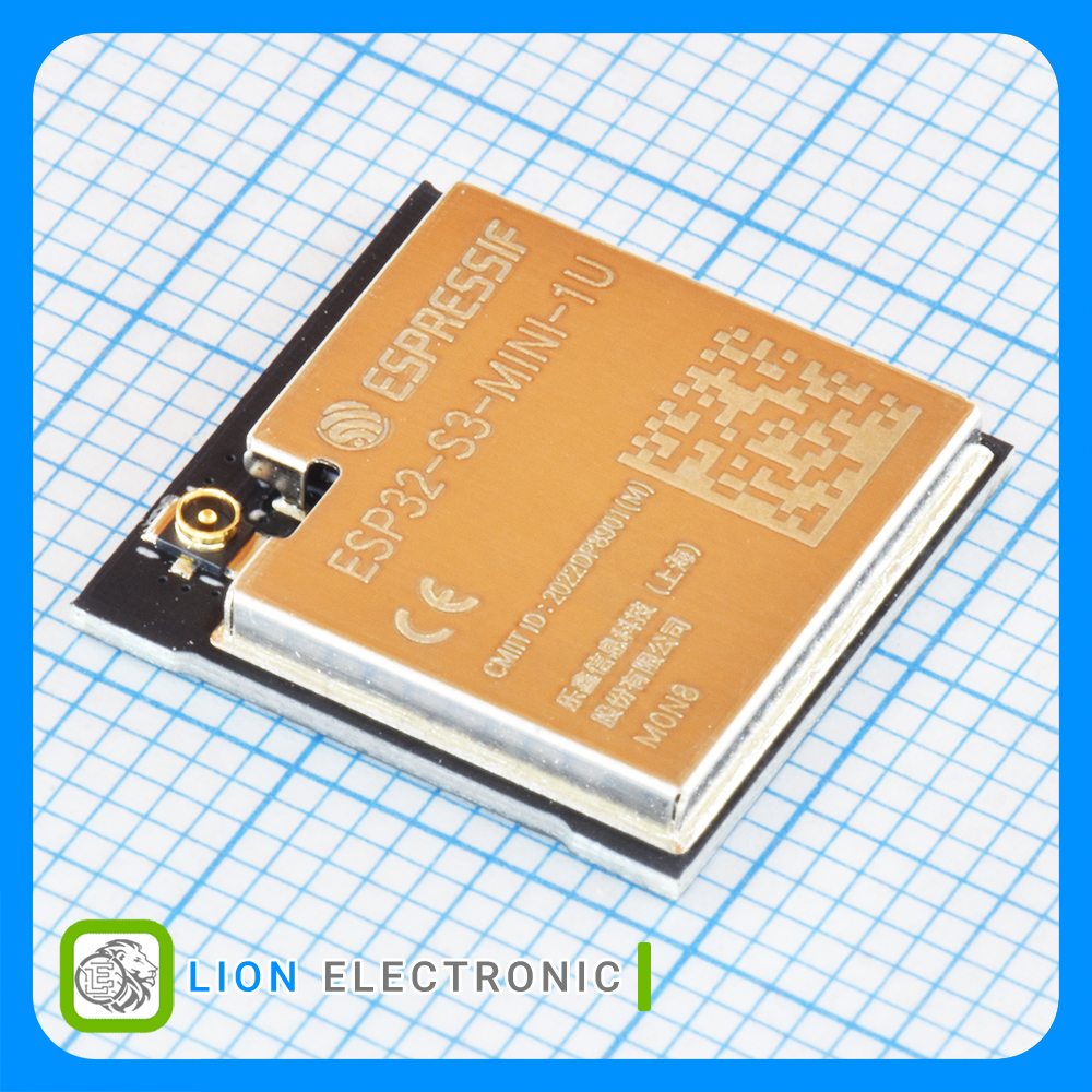 ماژول وای فای و بلوتوث ESP32-S3-MINI-1U-N8