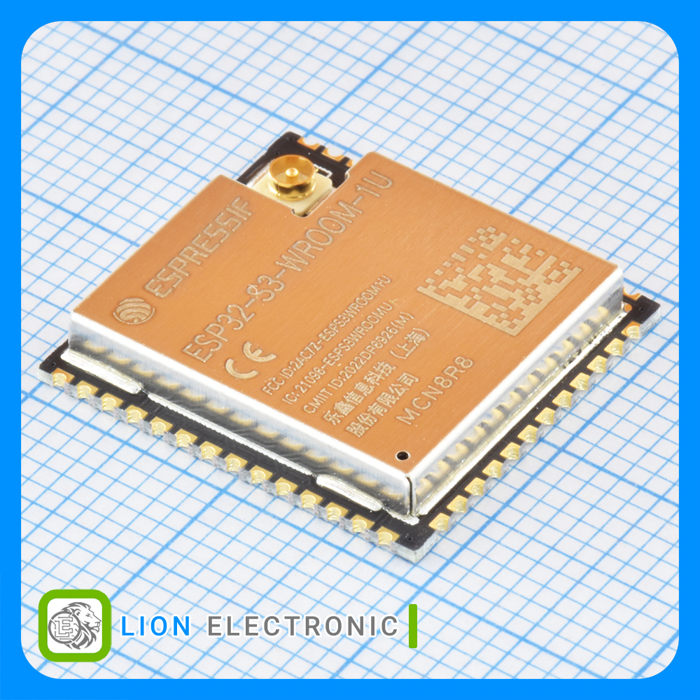 ماژول وای فای و بلوتوث ESP32-S3-WROOM-1U-N8R8