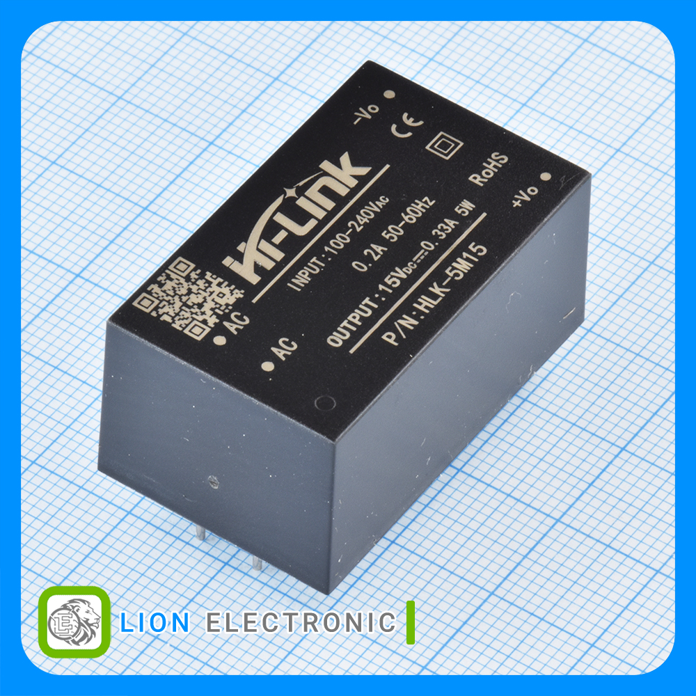 مبدل AC/DC ایزوله HLK-5M15