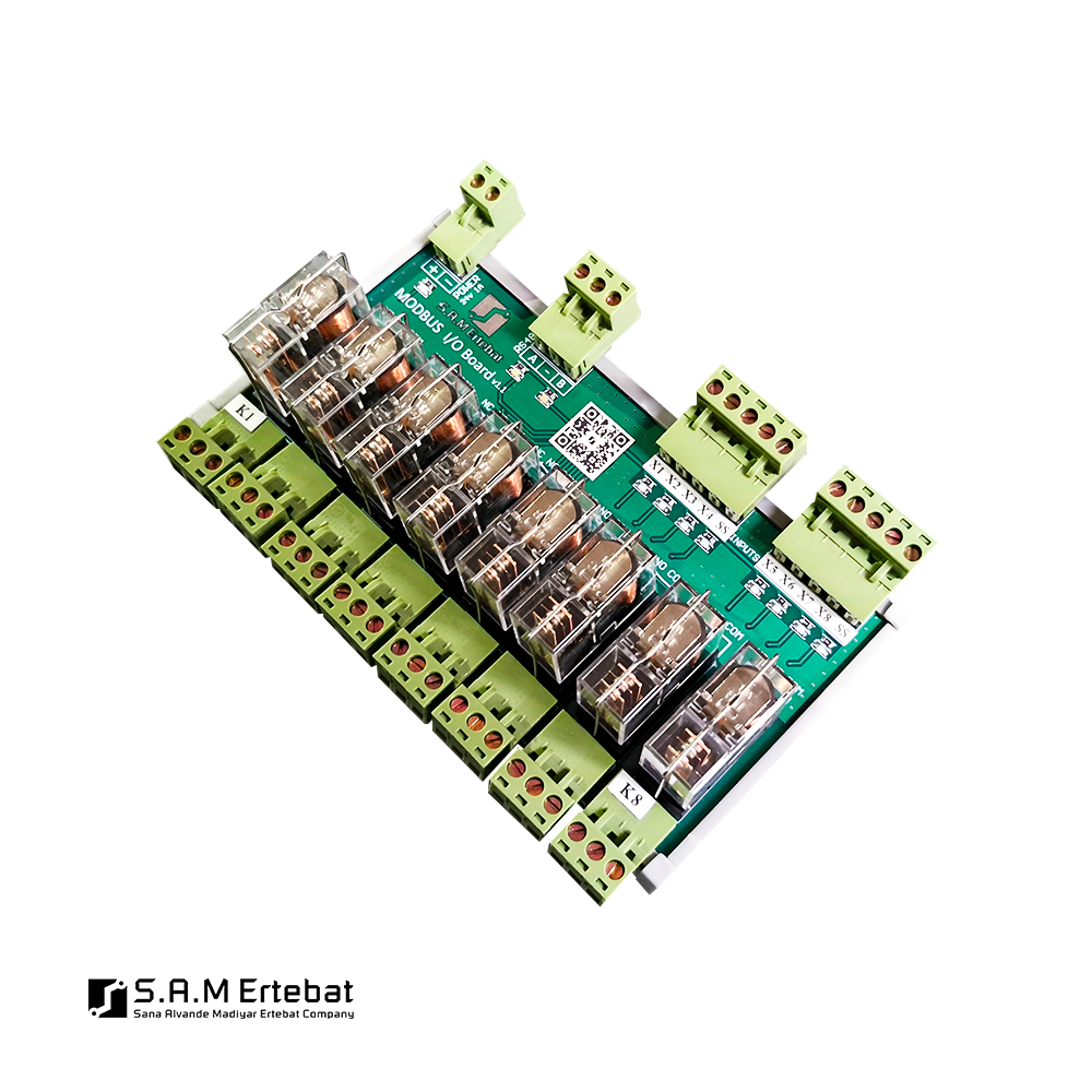 (بدون رله) Modbus RTU IO Module