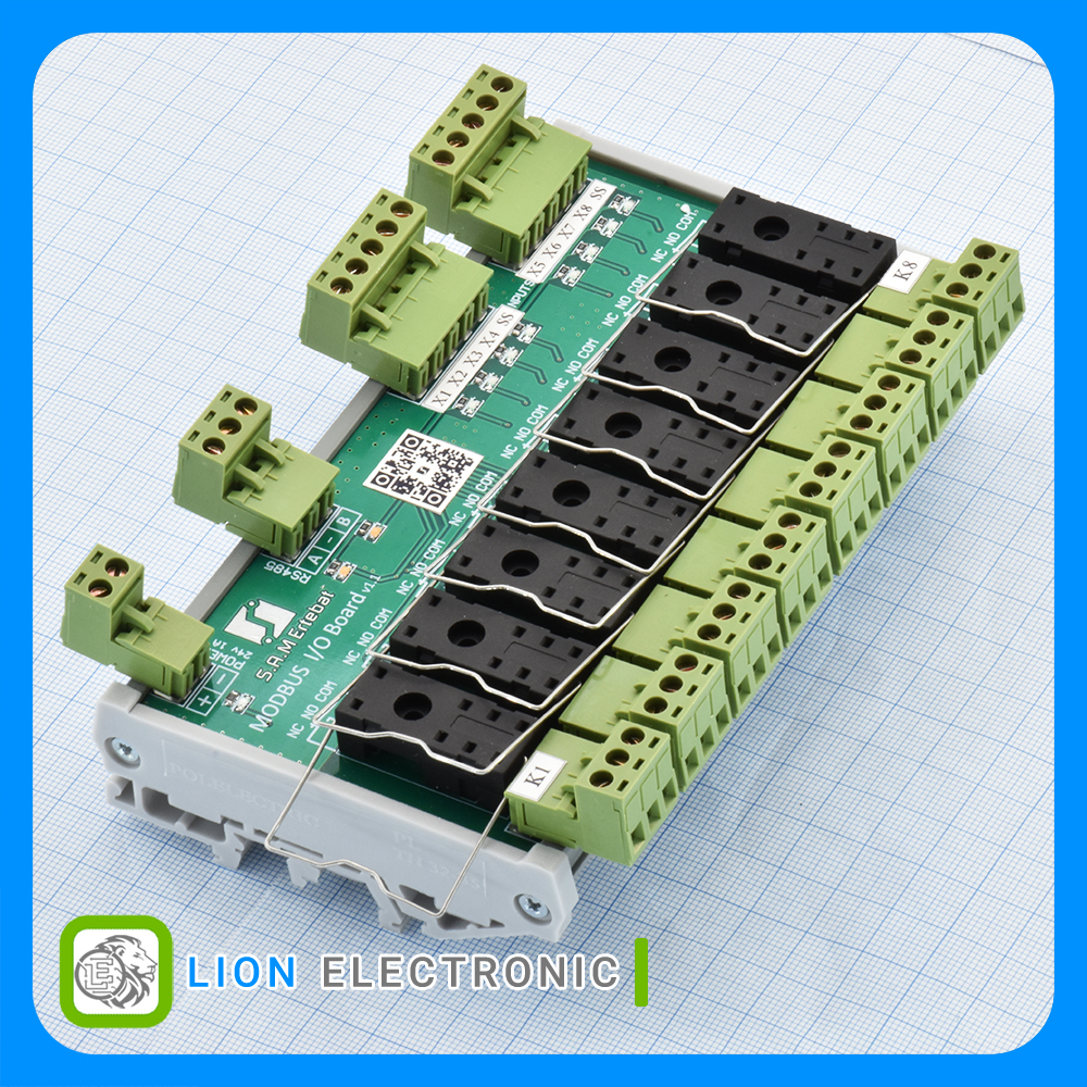 (بدون رله) Modbus RTU IO Module