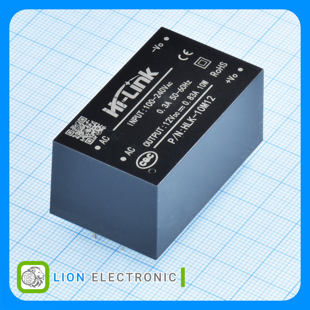مبدل AC/DC ایزوله HLK-10M12
