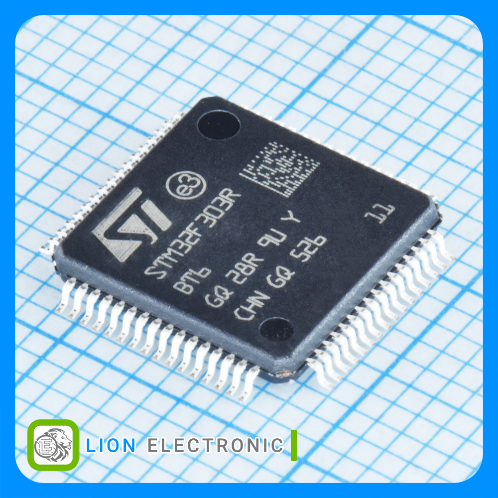 میکروکنترلر STM32F303RBT6