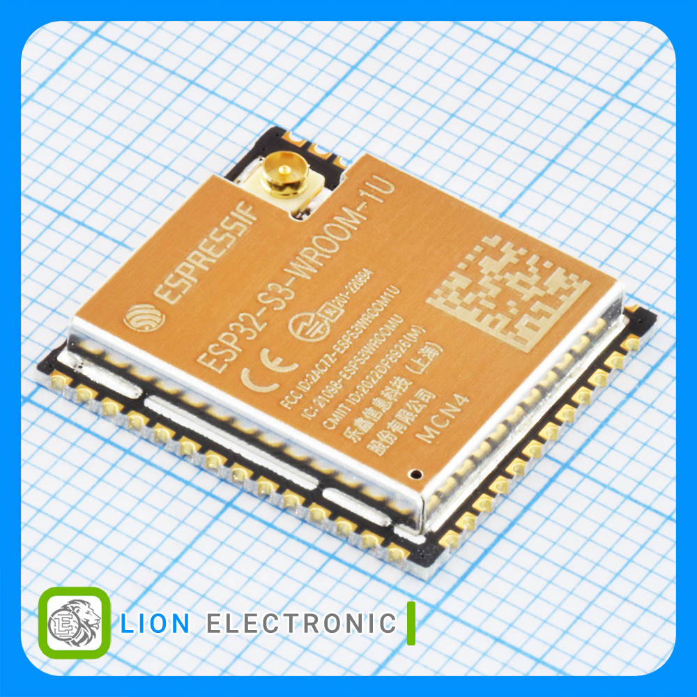 ماژول وای فای و بلوتوث ESP32-S3-WROOM-1U-N4