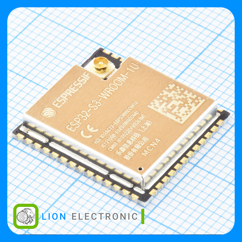 ماژول وای فای و بلوتوث ESP32-S3-WROOM-1U-N4