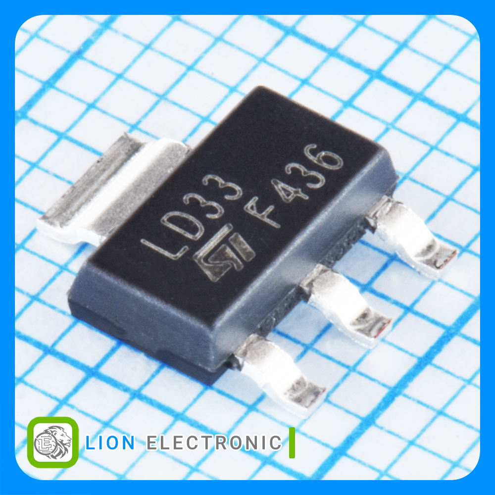 رگولاتور(LDO) LD1117S33CTR