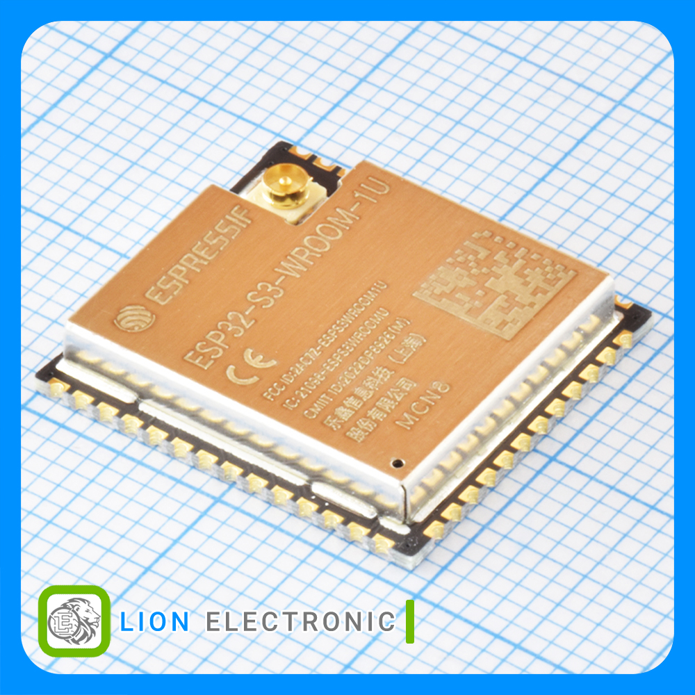 ماژول وای فای و بلوتوث ESP32-S3-WROOM-1U-N8