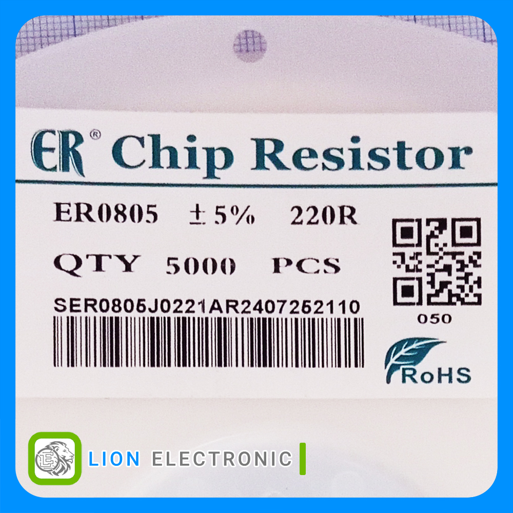 RES0805 220R 5%