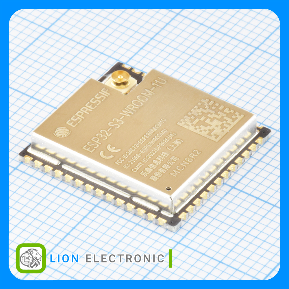 ماژول وای فای و بلوتوث ESP32-S3-WROOM-1U-N8R2