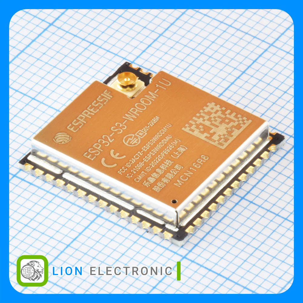 ماژول وای فای و بلوتوث ESP32-S3-WROOM-1U-N16R8