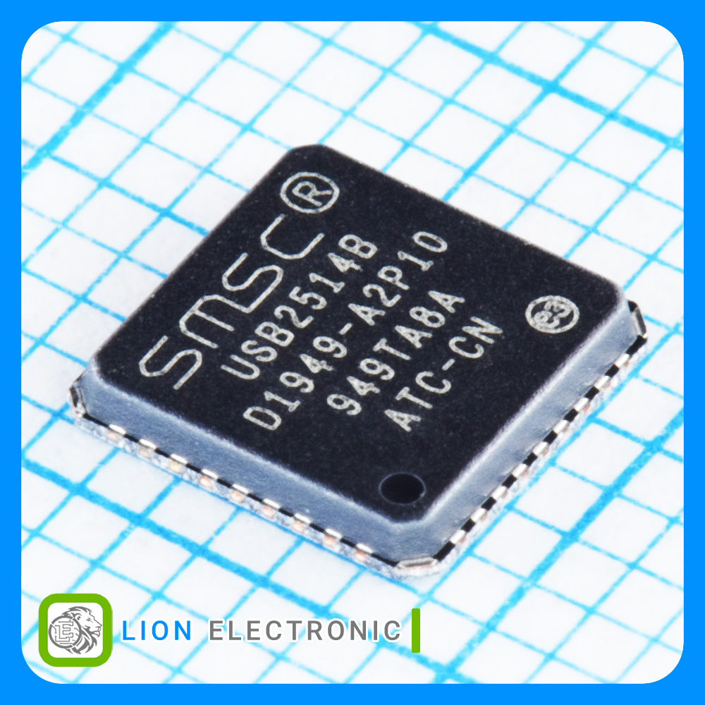 آیسی هاب کنترلر(USB 2.0) USB2514B-AEZC-TR