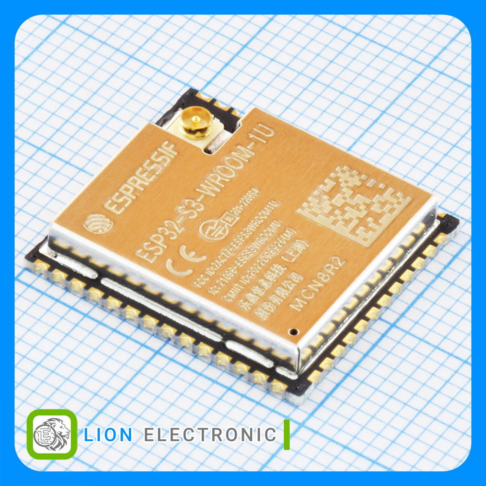 ماژول وای فای و بلوتوث ESP32-S3-WROOM-1U-N8R2