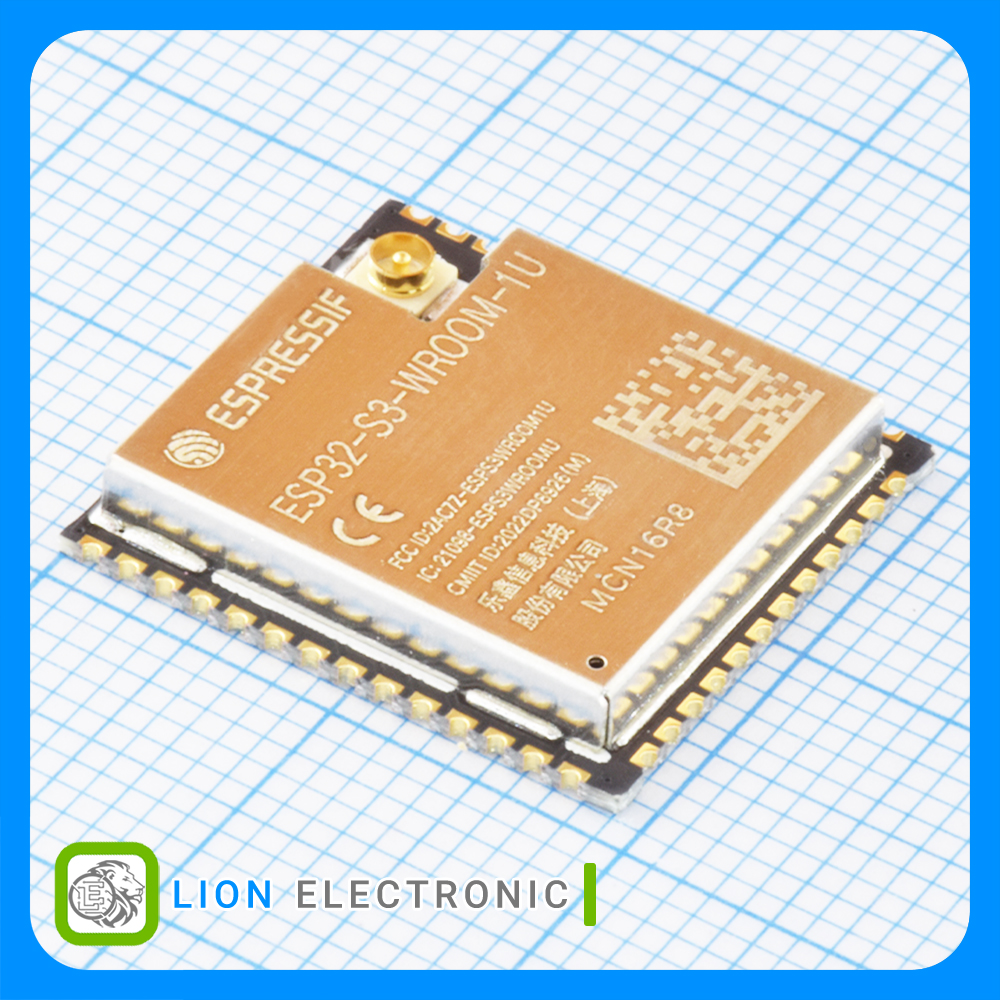 ماژول وای فای و بلوتوث ESP32-S3-WROOM-1U-N16R8